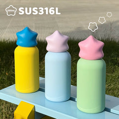 Small Stainless Steel Insulated Portable Travel Water Bottle Creative Childrens Drinking Cup