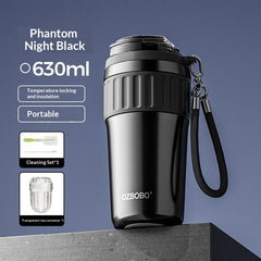 Portable High-End Insulated Mug For Men Car Use