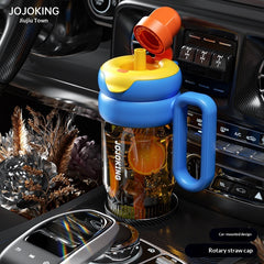 Outdoor Portable Sports Car Straw Cup