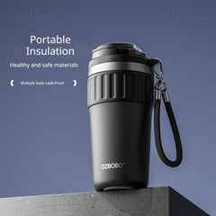 Portable High-End Insulated Mug For Men Car Use