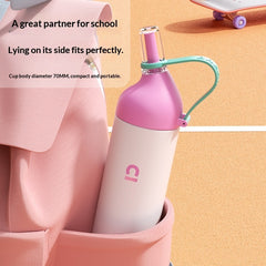 Thermal Mug With Straw Large Capacity Specially For Students Going To School
