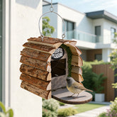 Outdoor Wooden Birdhouse Courtyard Decoration Bird Feeder