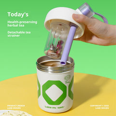 Lan Meng Lane Mouen Insulated Water Bottle For Children