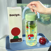 High-capacity Hand-held Coffee Mug With Tea-water Separation