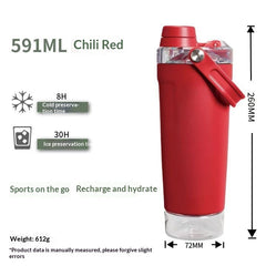 Stainless Steel Large-capacity Sports Water Bottle