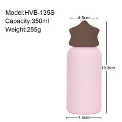 Small Stainless Steel Insulated Portable Travel Water Bottle Creative Childrens Drinking Cup