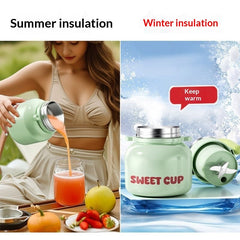 Portable Juicer Insulated Stainless Steel Juice Cup
