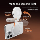 Magnetic Ring Light For Selfie Photography Portable Beauty Lighting