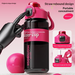 Portable Easy-to-disassemble-and-wash Large-capacity Water Bottle
