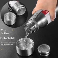 Large-Capacity 316 Stainless Steel All-Steel Insulated Water Bottle For Outdoor Activities