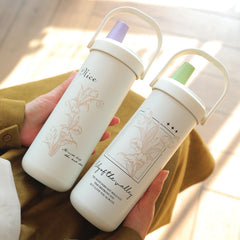 Large-capacity Stainless Steel Water Bottle With A Handle