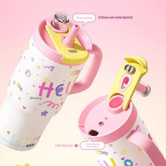 Large-capacity Ceramic Cold-keeping Cup