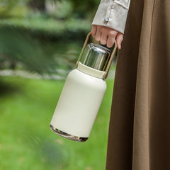 Handheld Insulated Double-walled Vacuum Stainless Steel Water Bottle