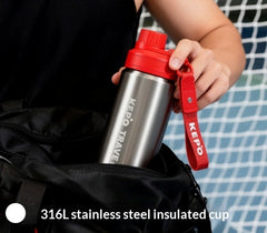 Thermal Mug Cold-retention Cup Portable Outdoor Water Bottle Travel And Car Water Jug