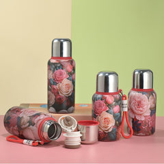 Floral National Trend Style 316 Stainless Steel Insulated Water Bottle