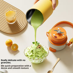 Stainless Steel Insulated USB-Powered Portable Juice Cup