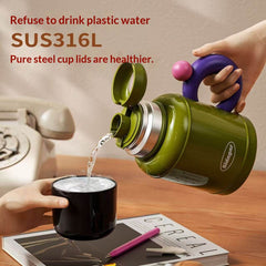 World Family Large-capacity Office Desk Mug