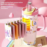Large-capacity Ceramic Cold-keeping Cup