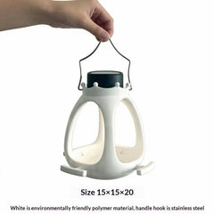 New Solar-Powered Crown Bird Feeder