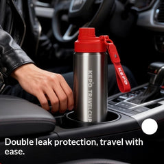 Thermal Mug Cold-retention Cup Portable Outdoor Water Bottle Travel And Car Water Jug