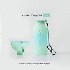 Eco-friendly Silicone Folding Travel Cup