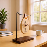 Rustic-style Desktop Table Clock Decoration For The Bedroom