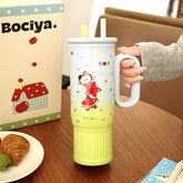 High Appearance Large Capacity Ice Cream Cup Portable And Cute In Car