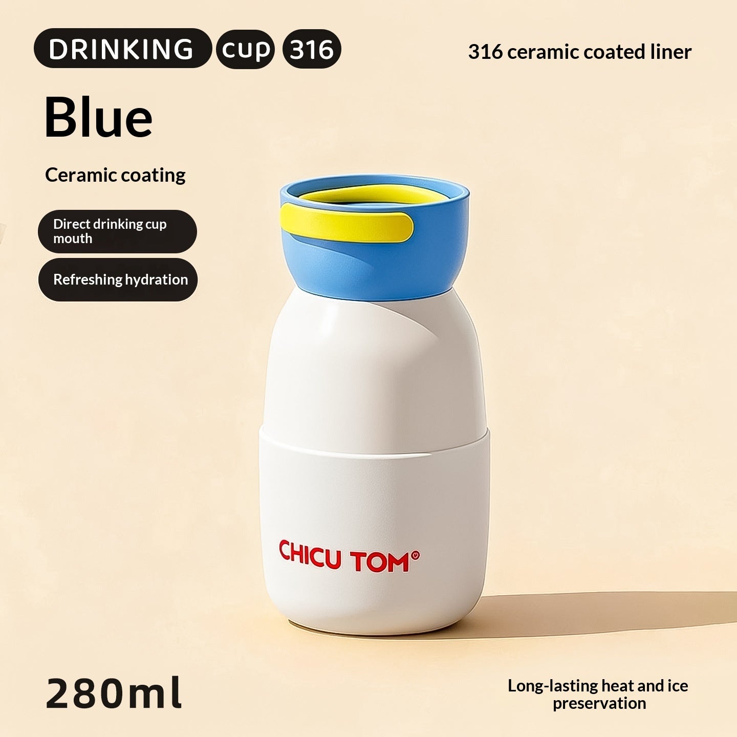 Compact And Portable Mini Thermos Mug