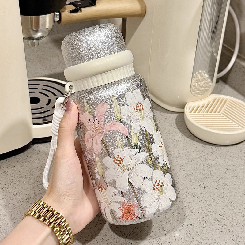 Portable Stainless Steel New Titanium-Plated Insulated Cup