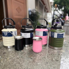 Foreign Trade Insulated Mug Outdoor Large-Capacity Ice Bucket Thermal Barrel
