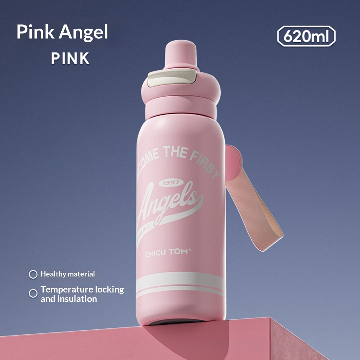 Thermal Mug Childrens Straw Water Bottle