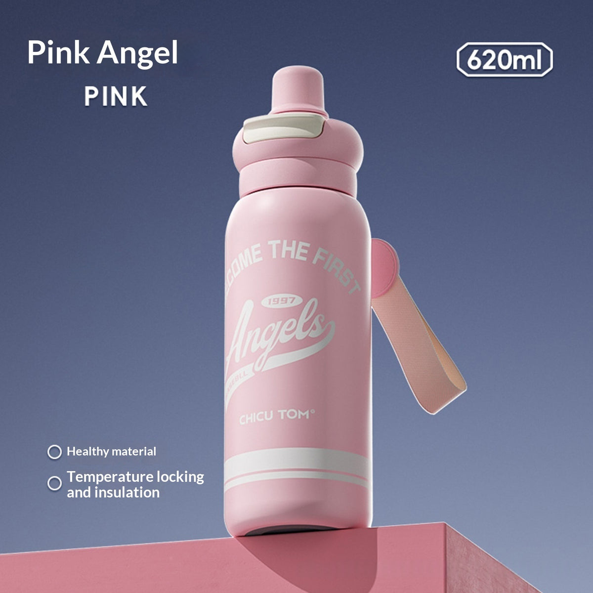 Thermal Mug Childrens Straw Water Bottle