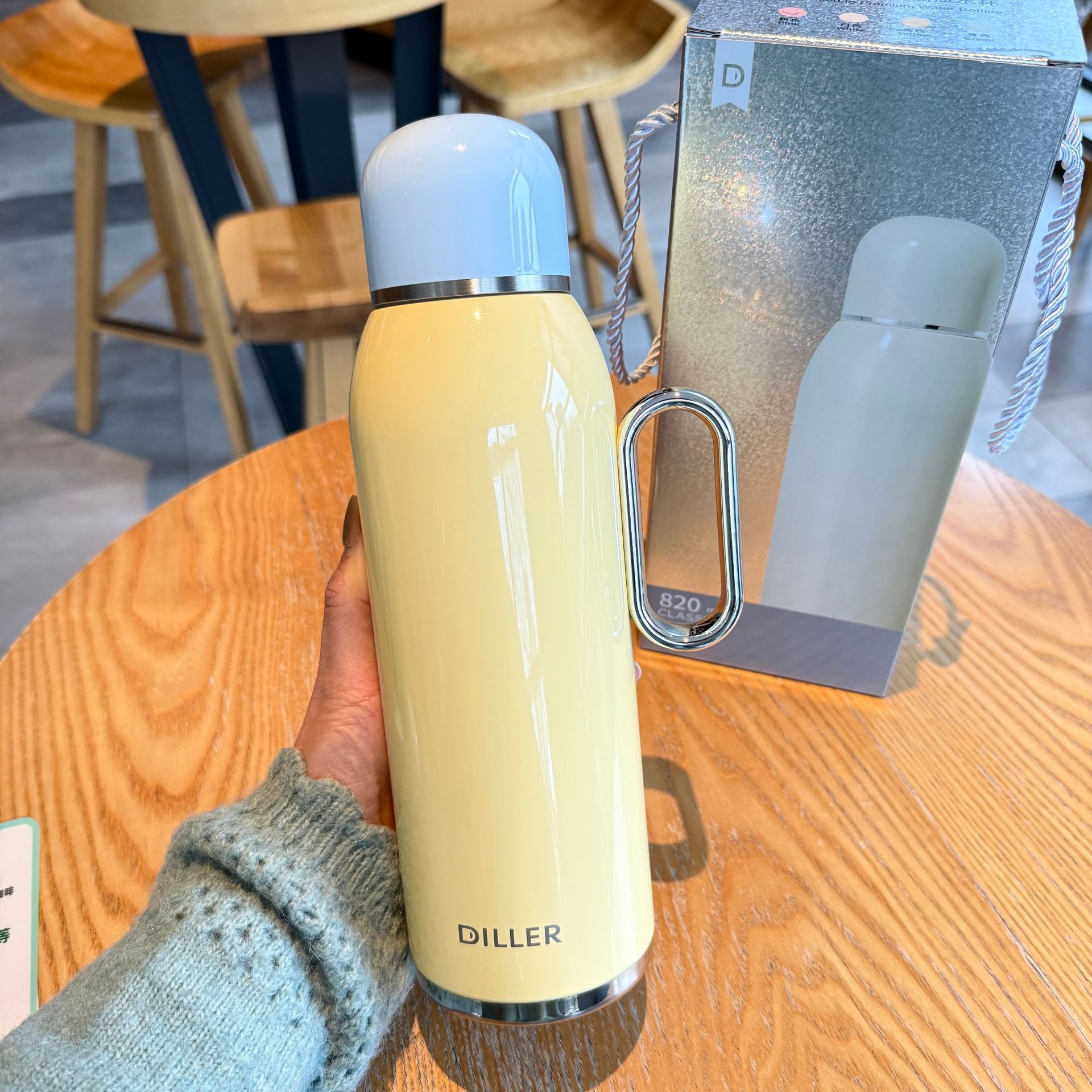 New 316 Stainless Steel Insulated Mug With Tea-water Separation