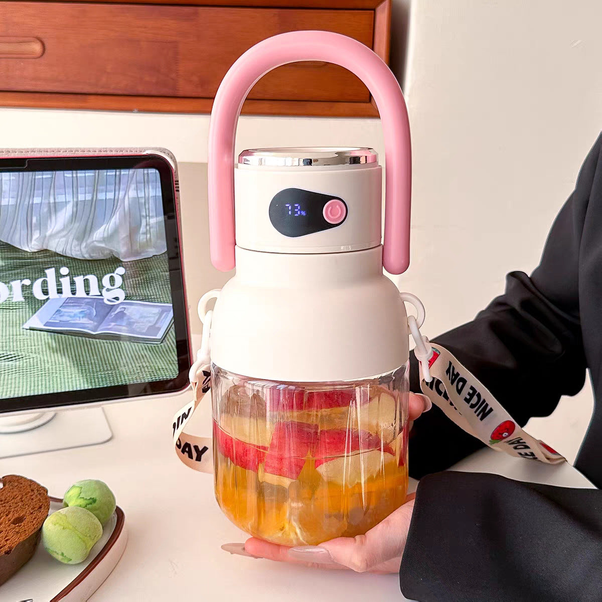 Wireless Mini Electric Portable Water Cup
