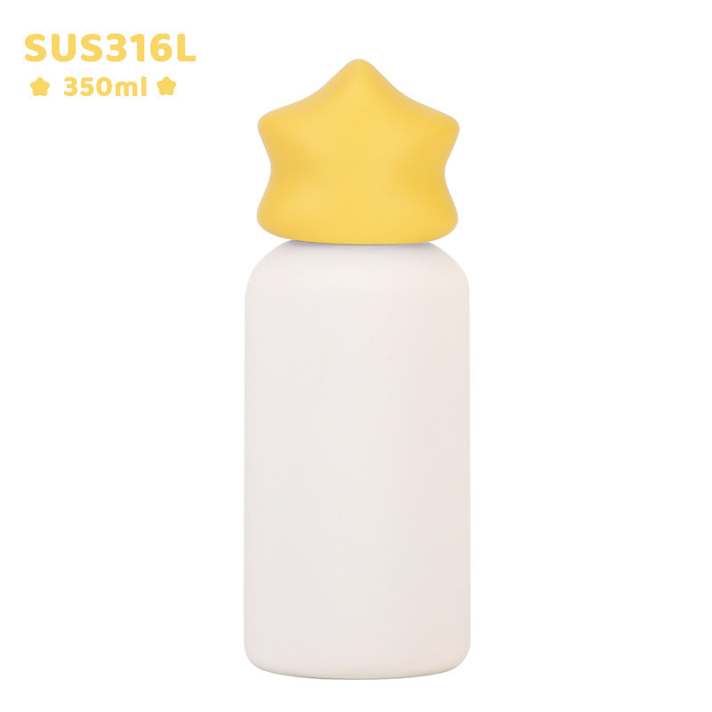 Small Stainless Steel Insulated Portable Travel Water Bottle Creative Childrens Drinking Cup