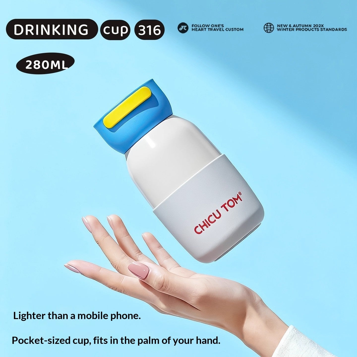 Compact And Portable Mini Thermos Mug