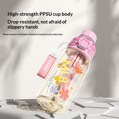Large-capacity PPSU Straw Water Bottle