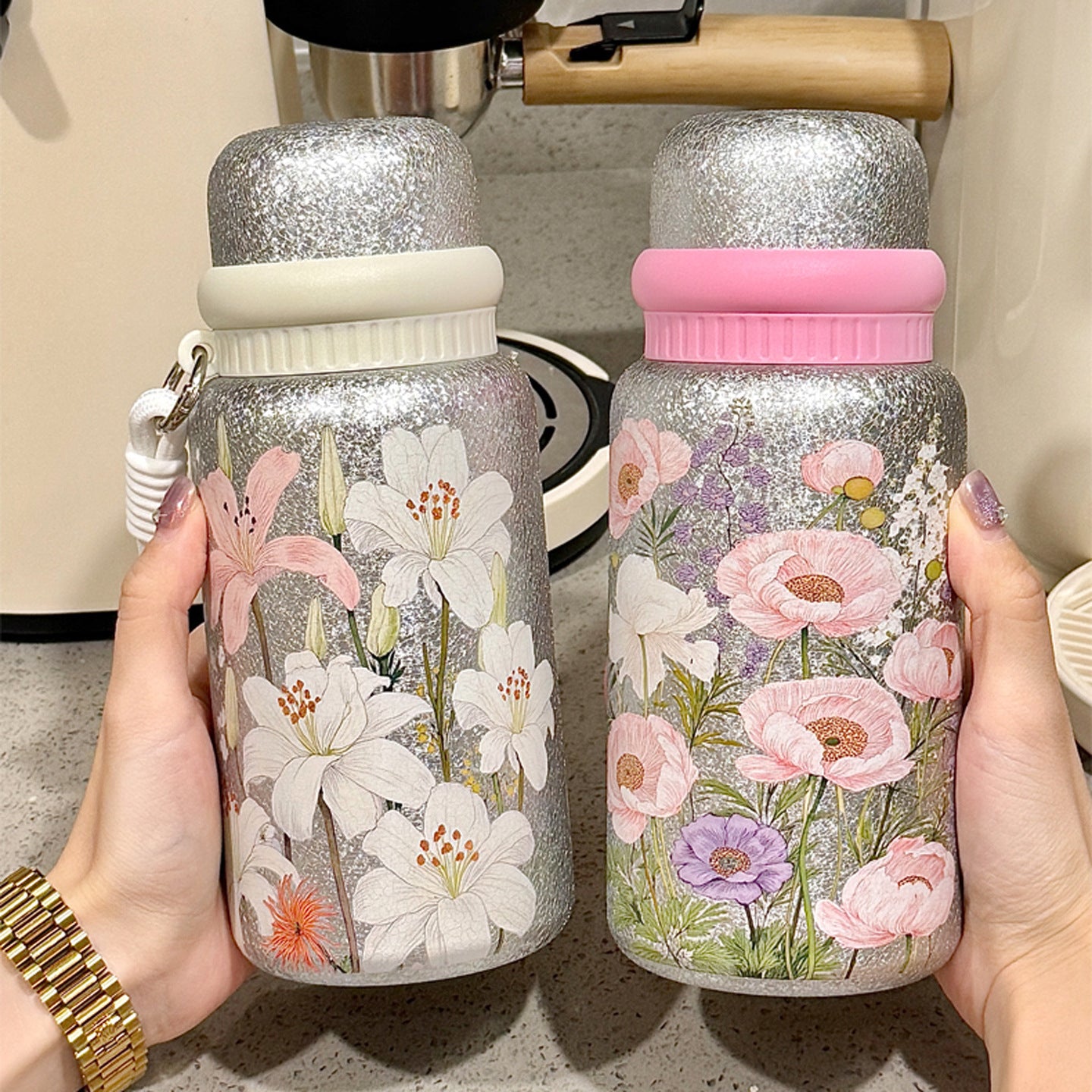 Portable Stainless Steel New Titanium-Plated Insulated Cup