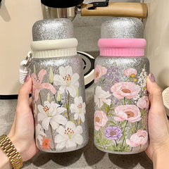 Portable Stainless Steel New Titanium-Plated Insulated Cup