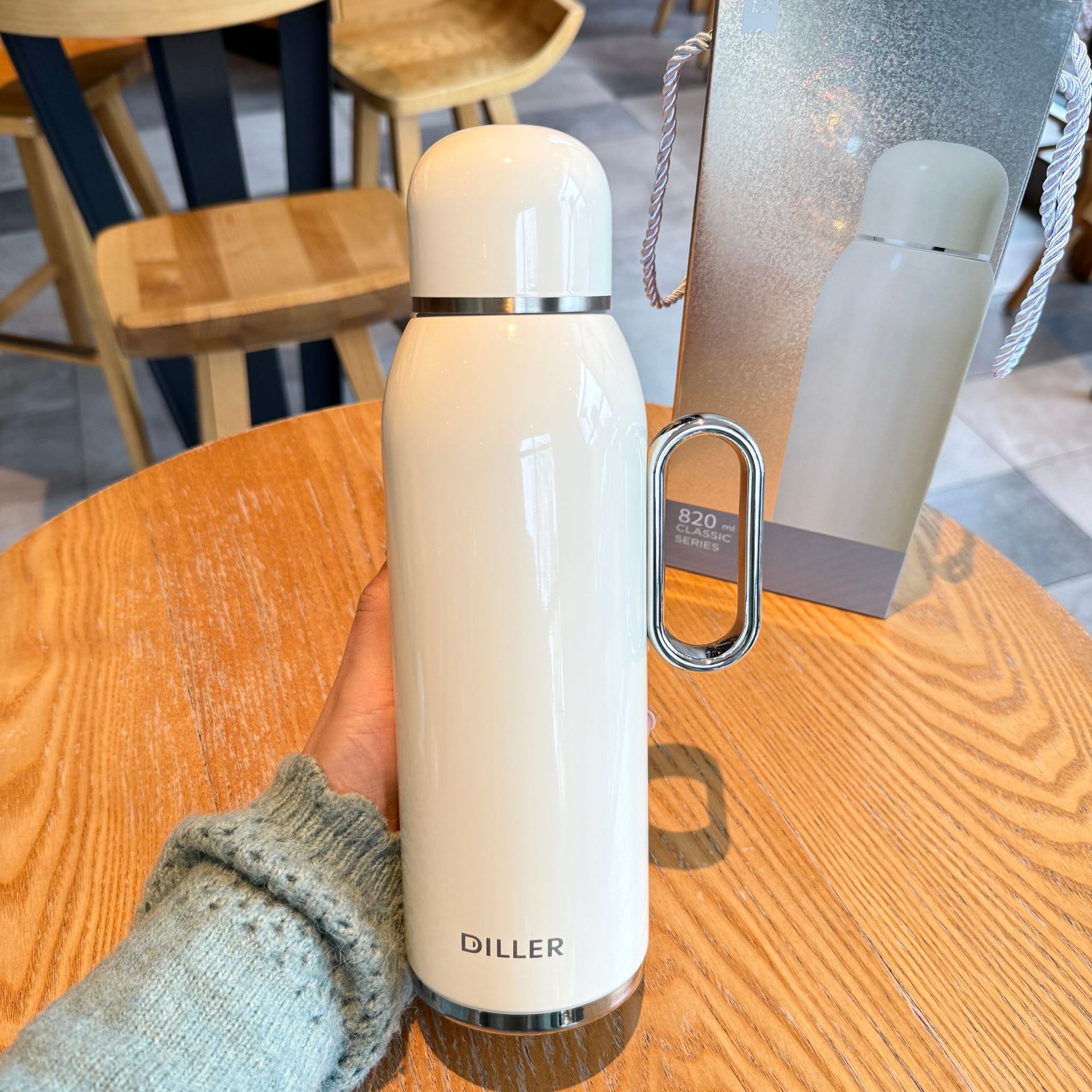 New 316 Stainless Steel Insulated Mug With Tea-water Separation