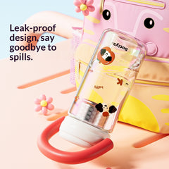 High-capacity Hand-held Coffee Mug With Tea-water Separation