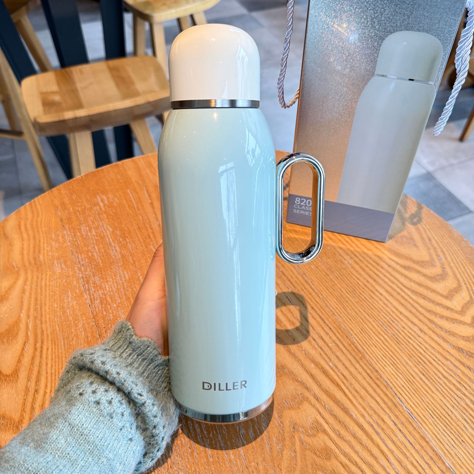 New 316 Stainless Steel Insulated Mug With Tea-water Separation