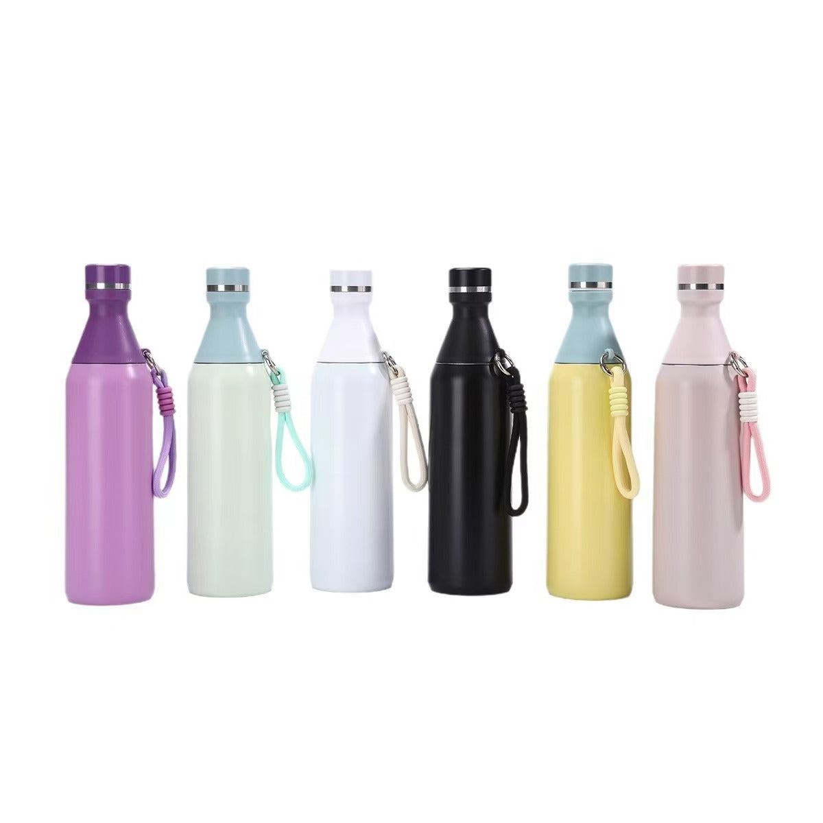 Portable Handle 304 Stainless Steel Insulated Cup