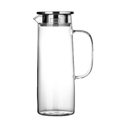 Household Bamboo-lid Straight-bodied Cold-water Teapot For Entertaining Guests
