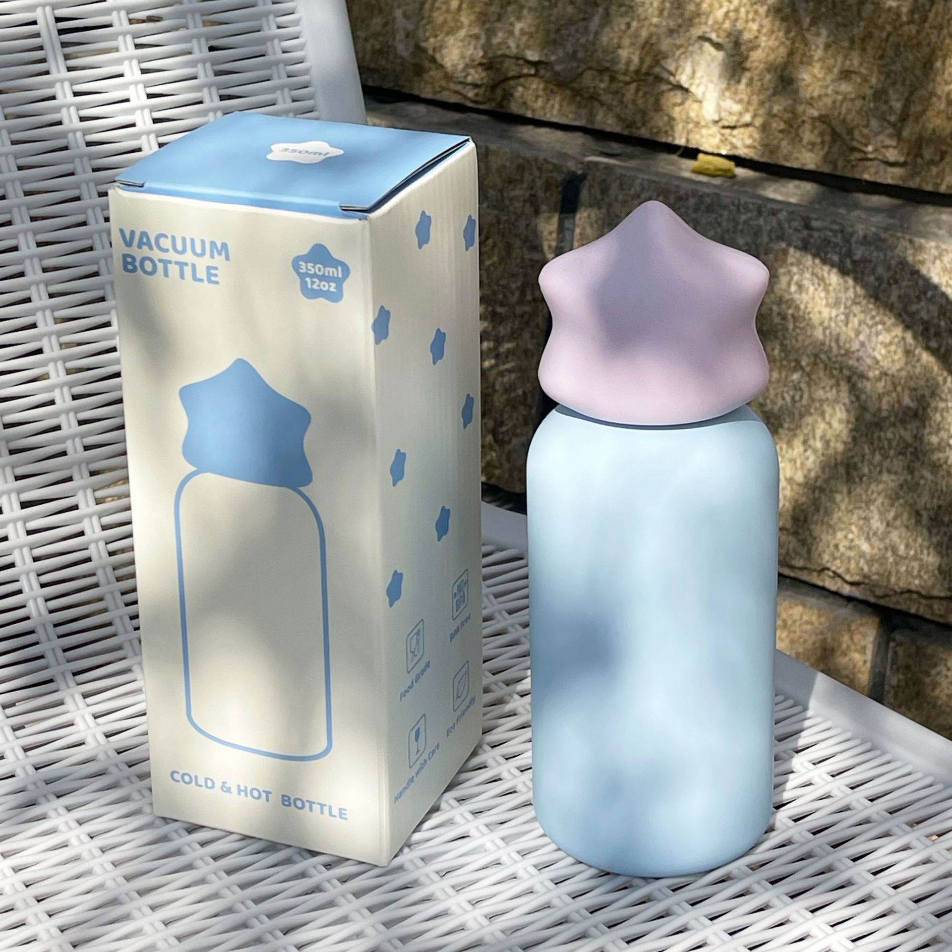 Small Stainless Steel Insulated Portable Travel Water Bottle Creative Childrens Drinking Cup