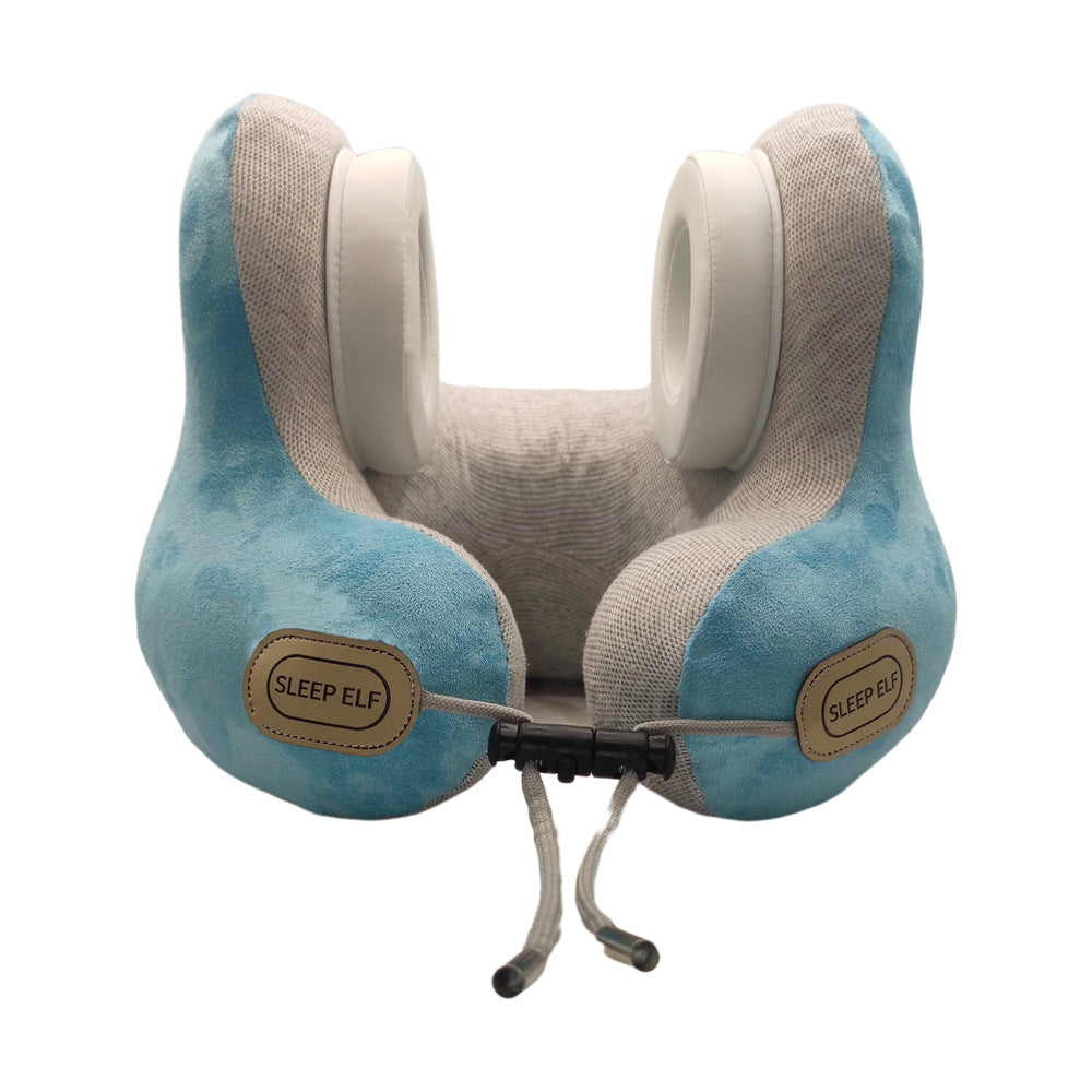 Music Massage Pillow Sleep Bluetooth U-shaped