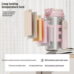 Stainless Steel Portable Minimalist Water Bottle