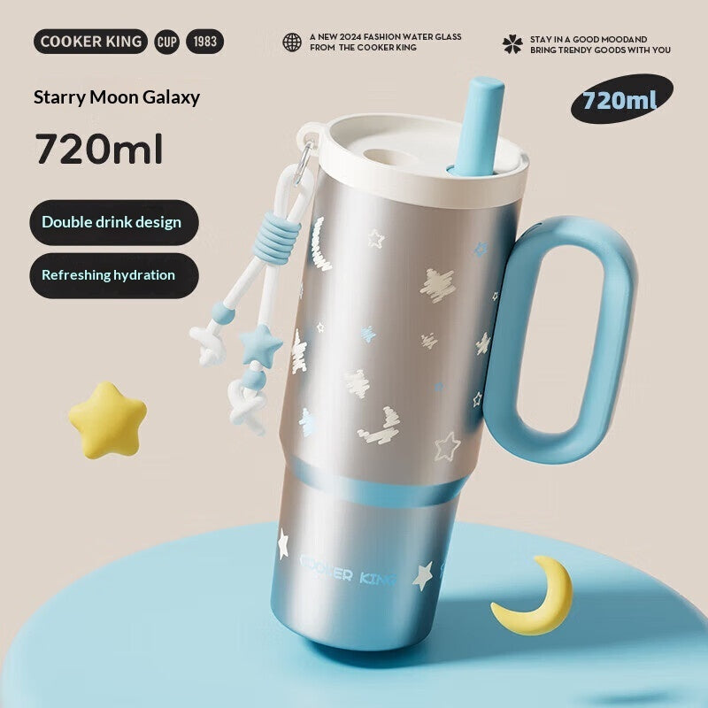 Large-capacity Mug Womens New Stylish Design For Students
