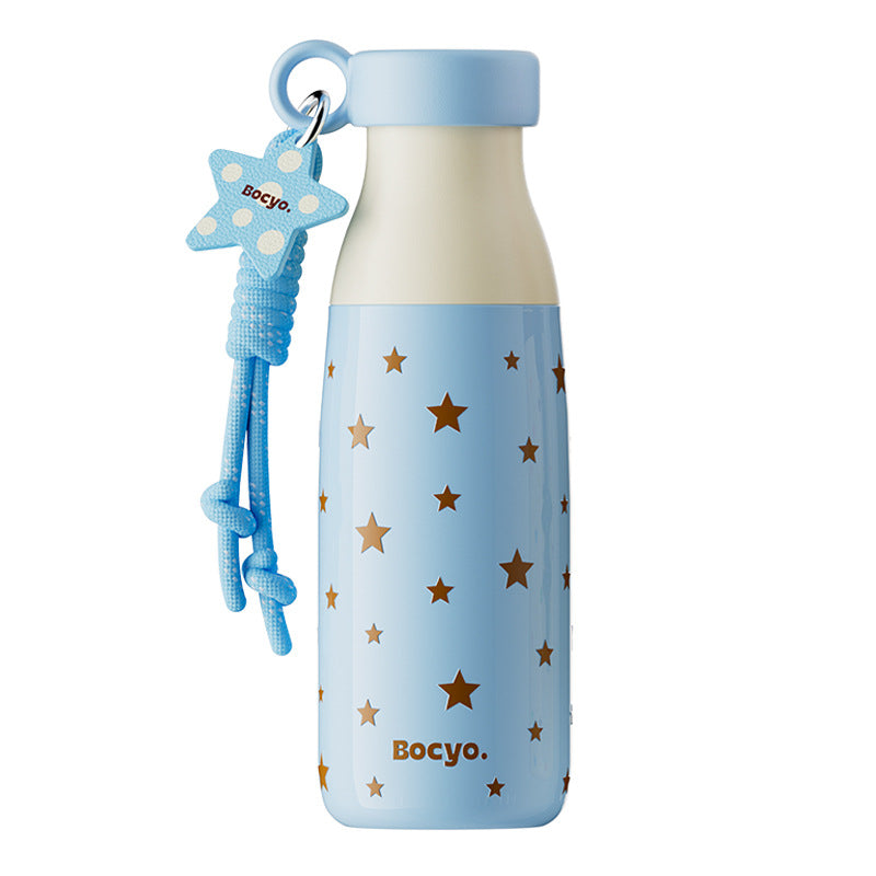 Womens Portable Sports Milk Bottle