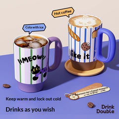 Large-capacity Mug With A Straw